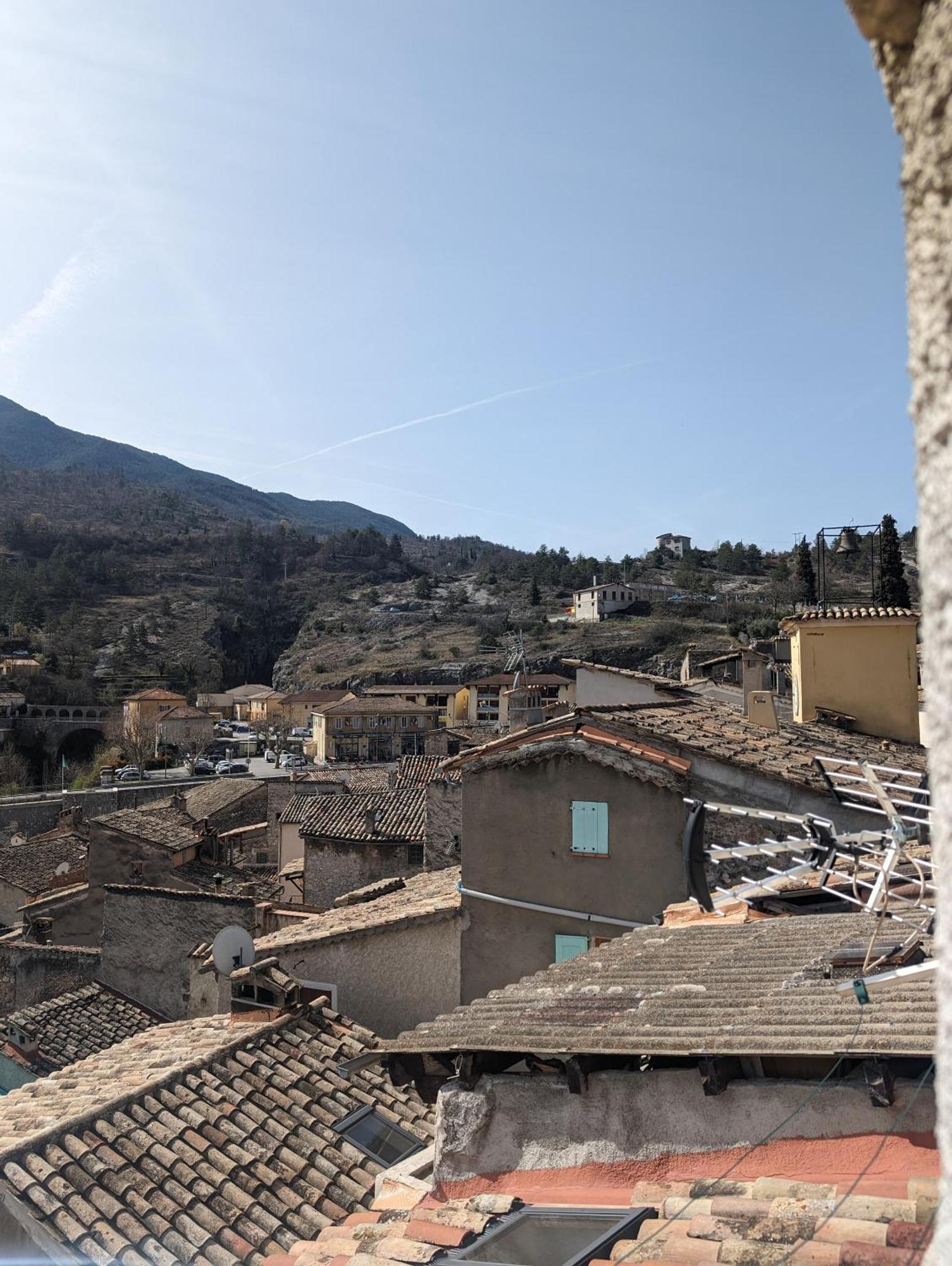 Apartamento Duplex "La Belle Vue " Entrevaux Exterior foto
