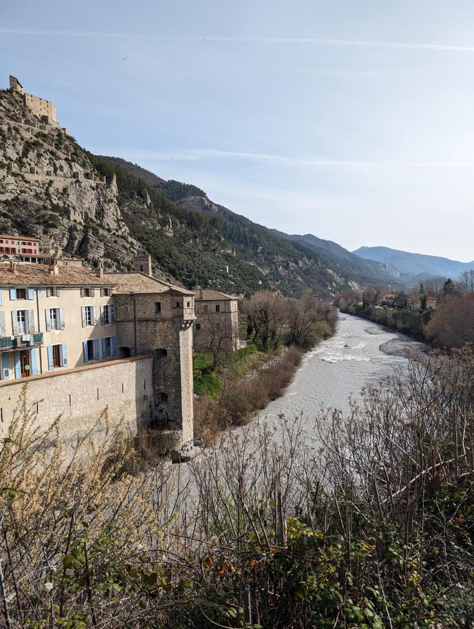Apartamento Duplex "La Belle Vue " Entrevaux Exterior foto