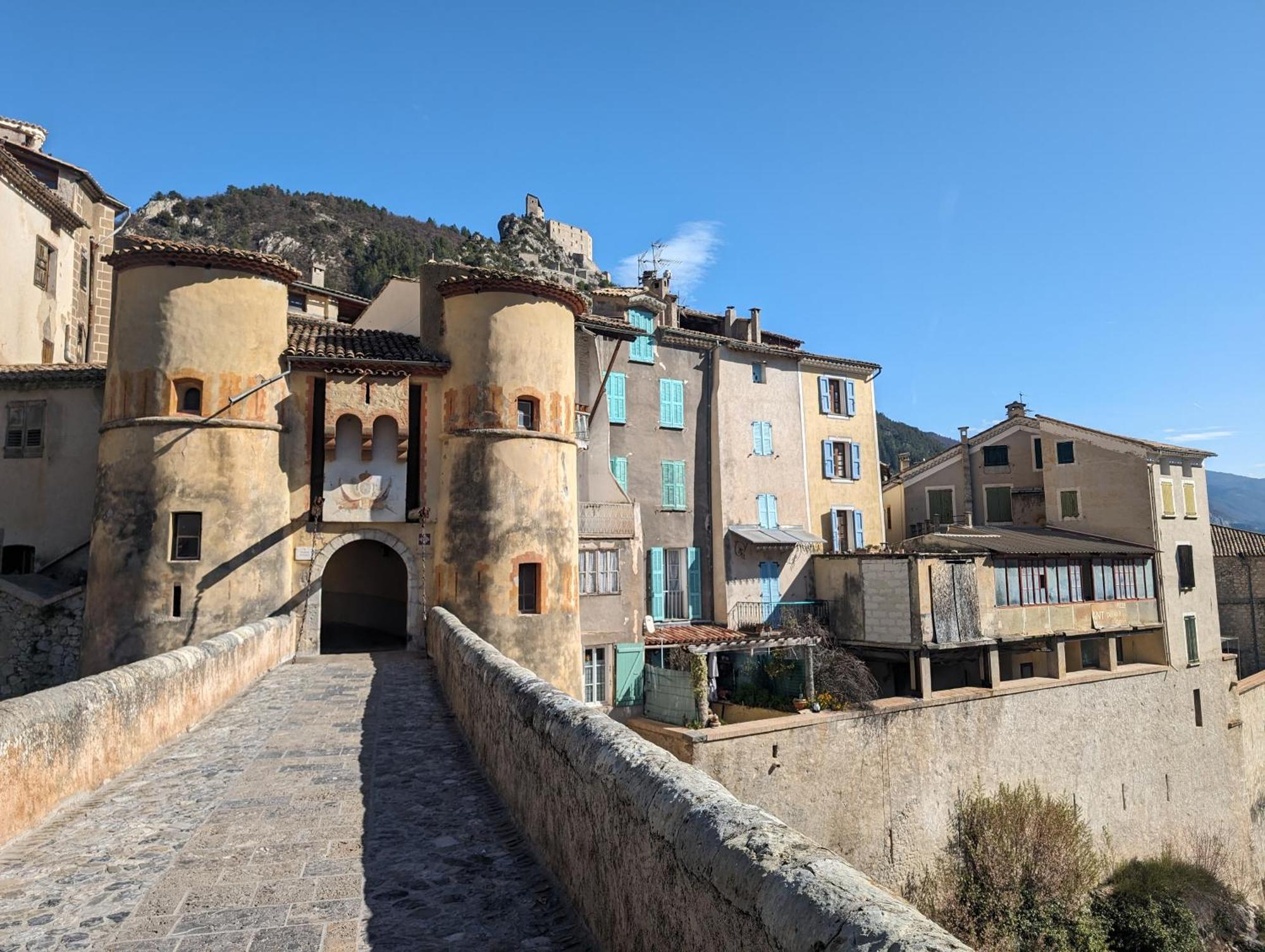 Apartamento Duplex "La Belle Vue " Entrevaux Exterior foto