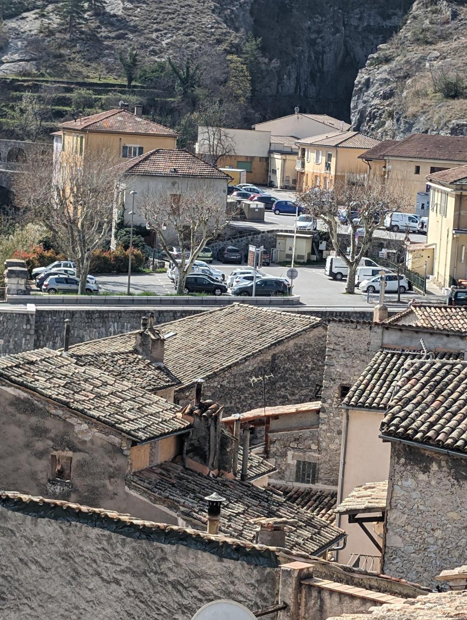 Apartamento Duplex "La Belle Vue " Entrevaux Exterior foto